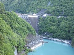 時刻は5:45

長島ダム→井川→畑薙第一ダムを通過
ここまで38kmを60分　平均38km/h
相変わらずペースが伸びませんが仕方ありません

畑薙第一ダムも本日のミッションを無事にコンプリートすれば午後に訪問予定です。
因みに畑薙第一ダムの数km手前、井川湖畔を過ぎたあたりからdocomo回線は圏外となります