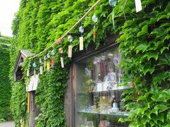 午後は久々に小樽を散歩。ガラスの街だけあって、風鈴の専門店なんかもあります。
