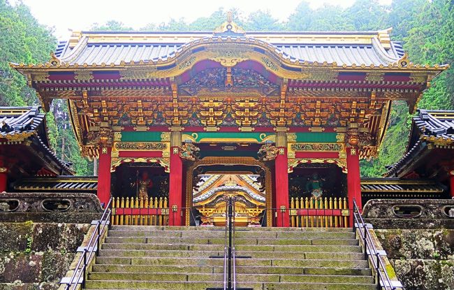 日光11 輪王寺大猷院c 夜叉門 -霊廟の守り神- ☆鼓楼・鐘楼も 日光11 輪王寺大猷院c 夜叉門 -霊廟の守り神- ☆鼓楼・鐘楼も