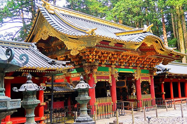 日光11 輪王寺大猷院c 夜叉門 -霊廟の守り神- ☆鼓楼・鐘楼も 日光11 輪王寺大猷院c 夜叉門 -霊廟の守り神- ☆鼓楼・鐘楼も