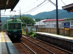 京阪石山駅からひと駅、唐橋前駅に着きました。
昼食のレストランはこちらで下車、すぐのお店です。