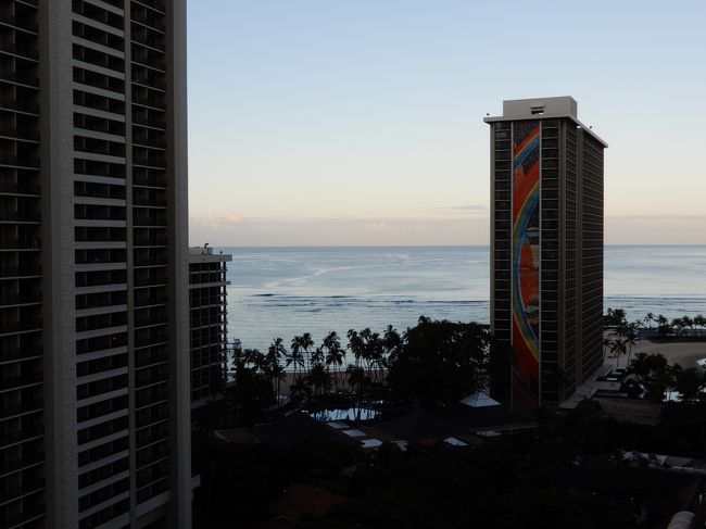 ６月　７日（金）<br />ラナイから見た風景