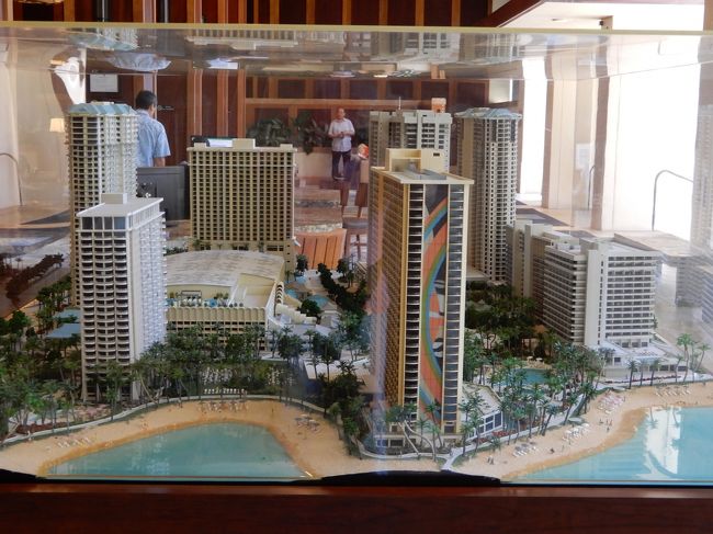 ハワイアンビレッジのミニチュア