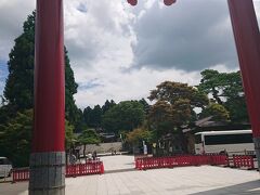 続いて盛岡八幡宮をお参り。
しっかり整備されている。
