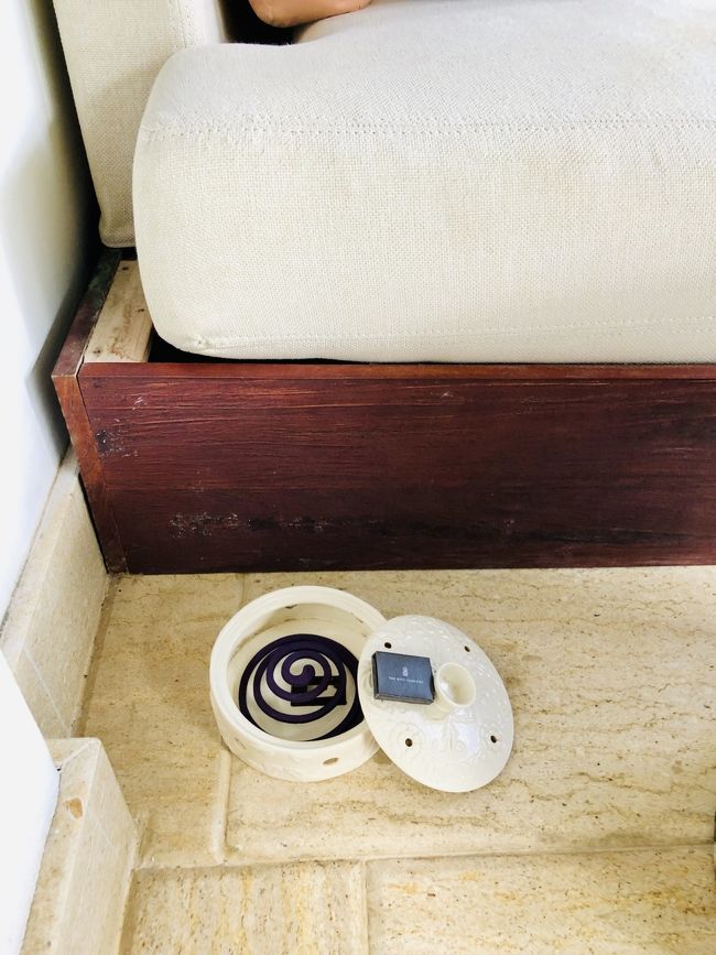 蚊取り線香が置かれていました<br />安心(^^)