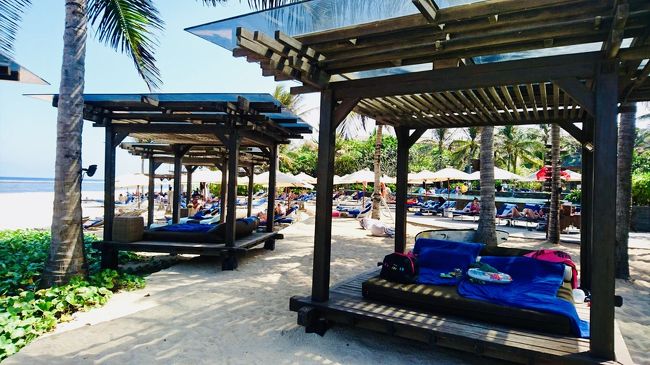 でもどこのカヴァナもタオルが置いてあるので空いていませんね(｡-_-｡)