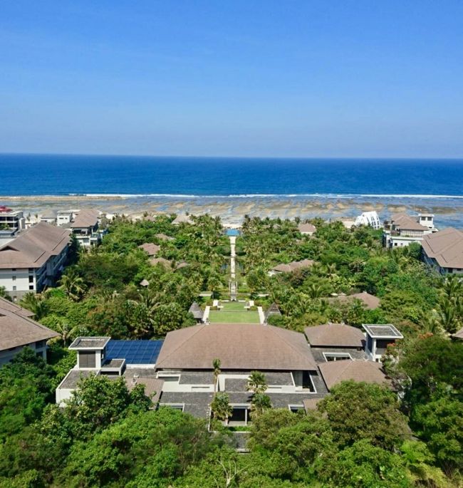 近くまでいくとこんな景色☆<br />メインロビーが1番高い場所にあります(^^)