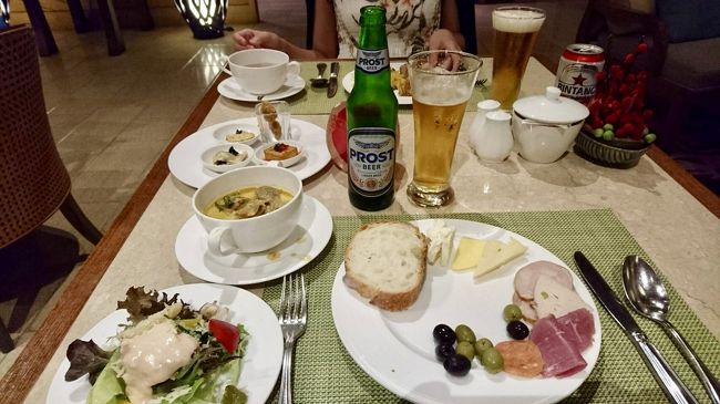 ラインナップが多くてビックリ！軽食というかもう普通に食事できました笑<br />