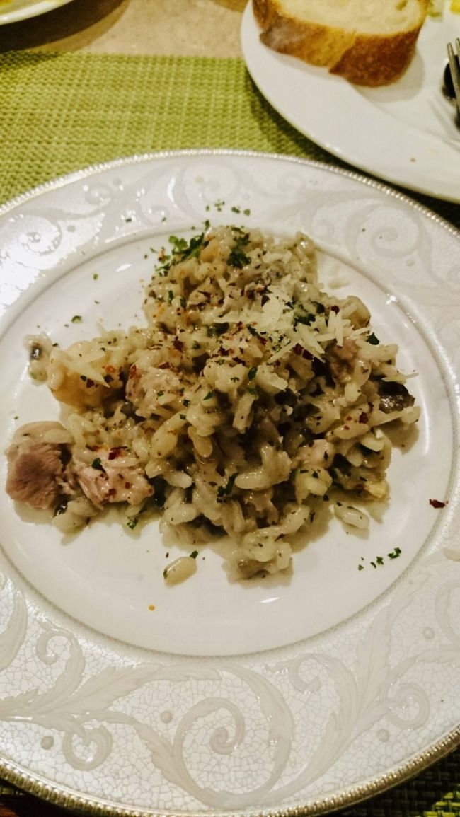 これはリゾット<br />リゾットは作りたてを運んでくれます(^｡^)