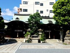 元祇園梛神社。双子のように、ふたつのお参り所が隣り合ってあるのが面白いなと思いました。
