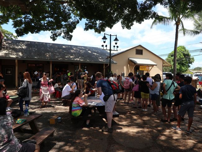 有名なレインボーカラーのカキ氷、マツモトシェイプアイスはいつ来ても大行列。さぞかし儲かってるだろうなぁ。一度は話の種に食べてみたいもんだけど。