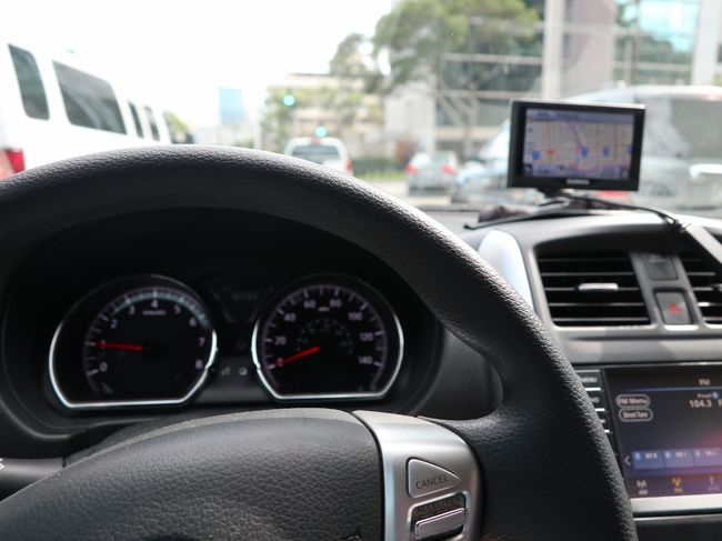 夕方にはすっかり運転も慣れて。