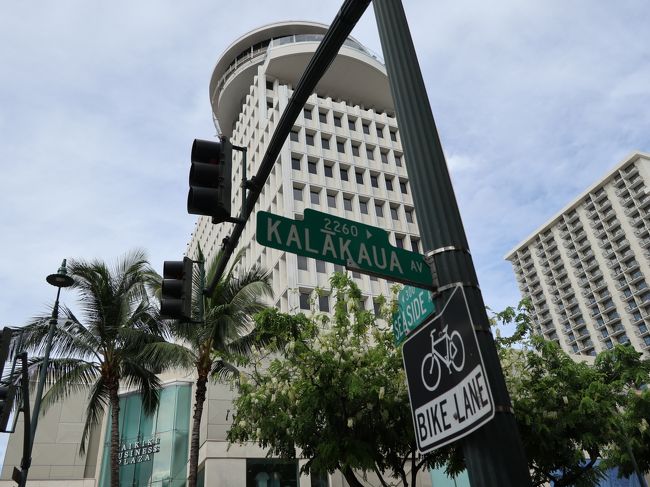 オアフ島半周してワイキキに戻って来ました。