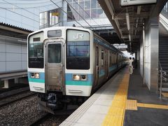 私はこちらの長野行き電車に乗って、「おいこっと」の始発駅・長野へ向かいますよ。
