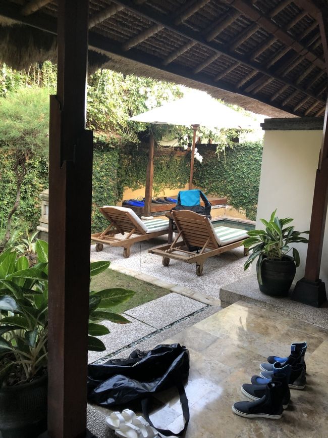 やっぱりヴィラタイプの部屋にしてよかった<br />