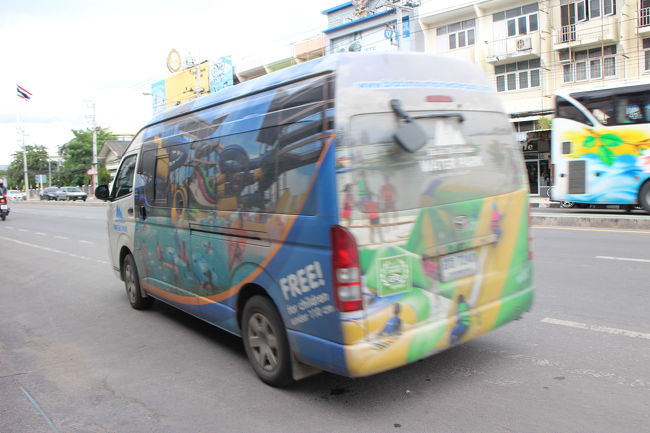 ゴルフコースからの送迎シャトルが減便...少ない便の時間に合わせて利用。<br />利用客は少なく、主に従業員の送迎がメインらしい。<br /><br />■コースからの帰り便のみ運行。<br />AM.11:00,PM.2:30,PM.5:30.。。。運行時間等は変更有。