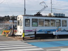 で、熊本駅前……から一つ先の電停へ。