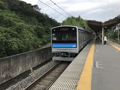 電車での移動