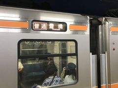 電車での移動