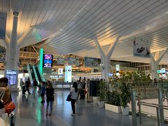 金曜仕事終了後、いったん自宅に戻って準備したら、羽田空港国際線ターミナルへ