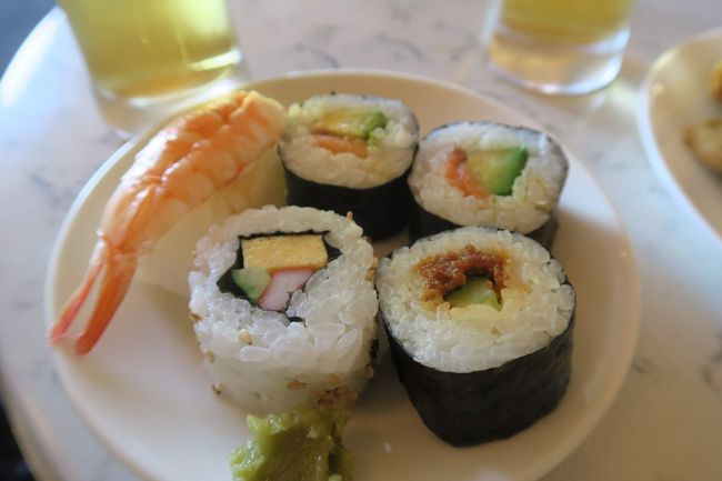 お寿司はサーモンのやつがおいしかった