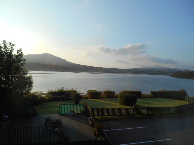 朝の部屋からの眺め<br />こんな宿でもう２，３日のんびりと過ごしてみたいです。