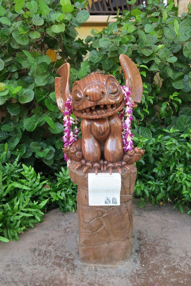 スティッチの木造なんかもありました。<br />アロハーって感じでかわいい！