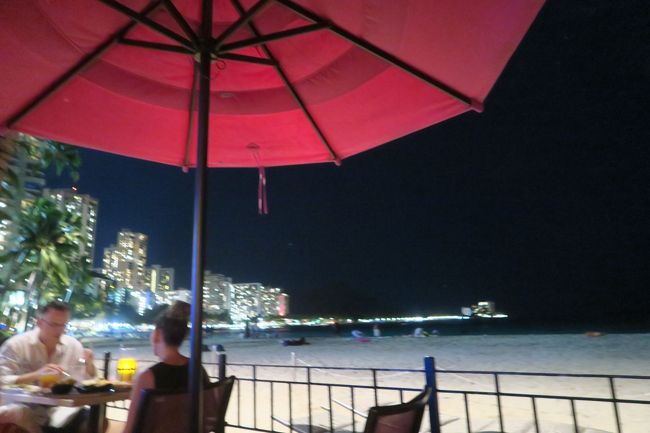 夜のマイタイバーからの景色はこんなかんじ。<br />夜も夜できれいでした。