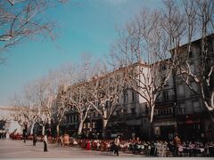 「８日目・アヴィニョン中心部」

ニースからアヴィニョンへ到着後、安宿へチェックイン。