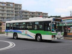 京成佐倉駅前バス停。東京駅から歴博までも、ちばグリーンバスだったが、元々はここ佐倉を拠点にするバス会社。