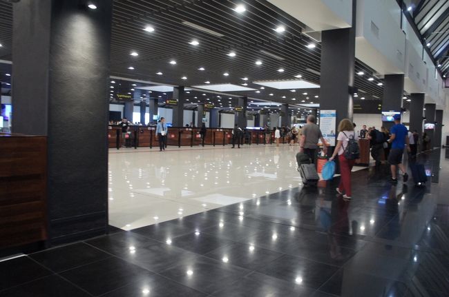 人数が少なかったせいか、ビジネスクラスで先に出てきたせいか<br />入国手続きはあっという間に終わり<br />今回はホテルまでの送迎をオーダーしていたのでドライバーと合流