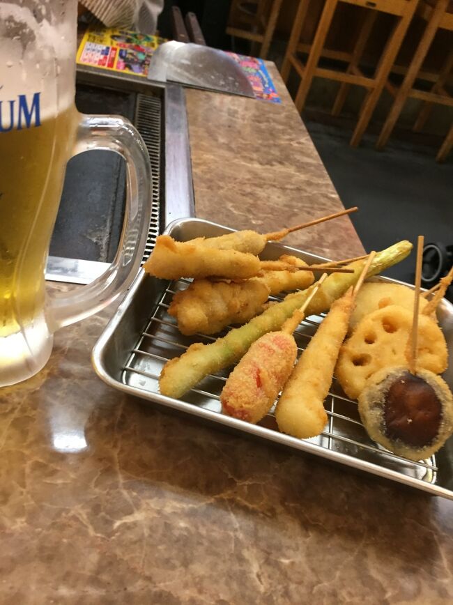 串カツさくさくでうまい！