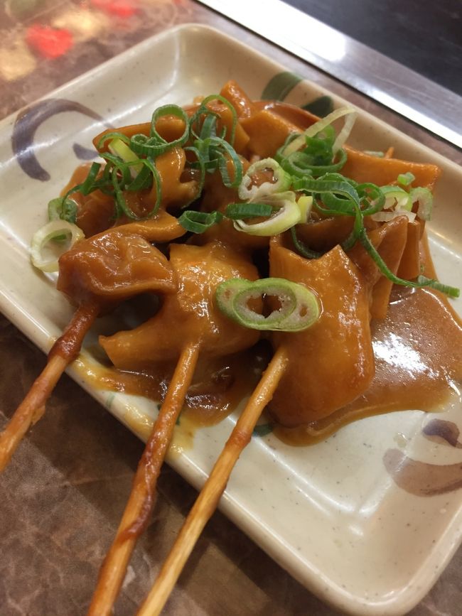 土手焼き。<br />これもビールがすすむ！