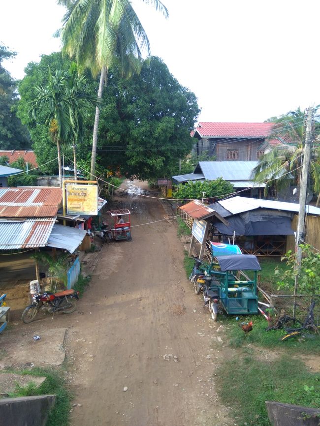 宿のあるコーン島へ戻ってきました。