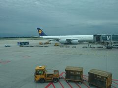 到着直後のミュンヘン空港。さあ旅の始まり