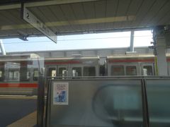 ８：２６発、東海道本線新快速(豊橋行)で豊橋へ。