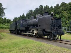 駅前には蒸気機関車が展示されています。
以前走っていたものが無償譲渡されたそうです。

初日に渋川で見たSLが遥か前のように思えますが、あれ3日前なんだよなぁ