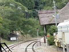 今日泊まるお宿のある湯野上温泉駅
ここで降りないで芦ノ牧温泉駅まで向かいます。
せっかくフリー券を買ったので有効に使いました。