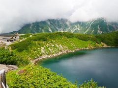 右手がみくりが池。
道の先にみくりが池温泉があります。