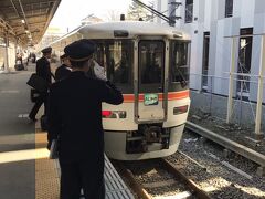 甲府駅に着きました。