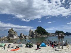 『浄土ヶ浜』に到着