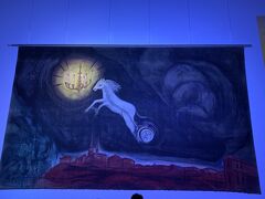 青森県立美術館 
シャガールの大きな絵