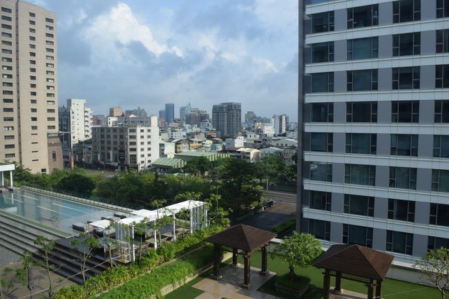 翌朝、部屋からの眺め。