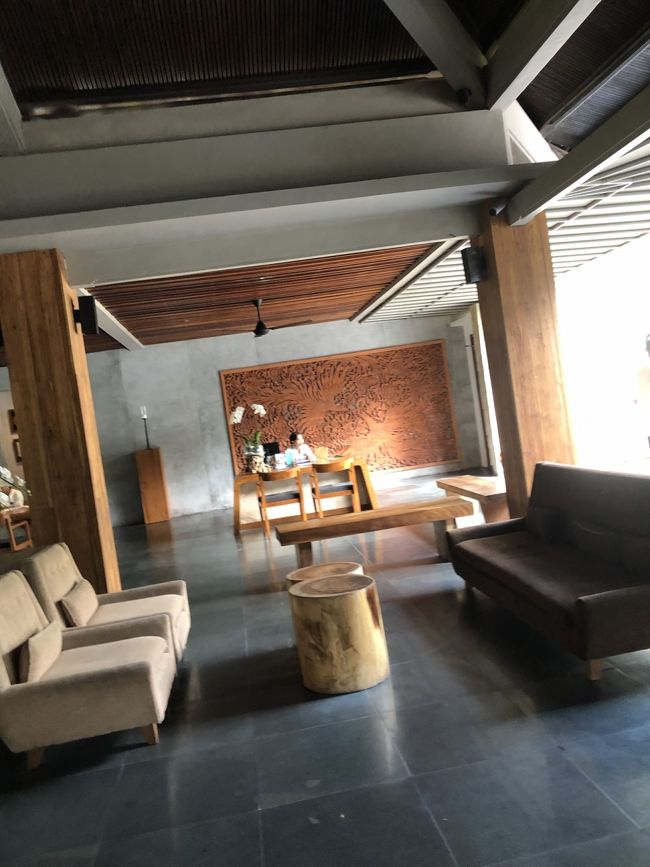 素敵なロビー。<br />受付の女性が早口過ぎて何も聞き取れず…