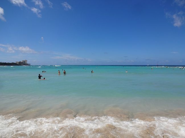 海はいいなぁ～。