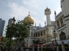 サルタン・モスクは1826年に創建されたシンガポール最大のモスク。

休館日はなし、10：00～12：00と14：00～16：00に見学できるとガイドブックに記載されていたが、まさかのクローズ。

なんでやねん！