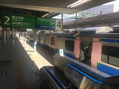 さすがに大きな駅です！
色々見たい気持ちを抑えて、ここからは仙台東北ラインで石巻駅を目指します。