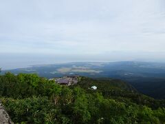 鉾立展望台から日本海が見えました。