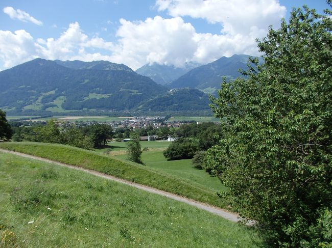 マイエンフェルト村方面の眺め