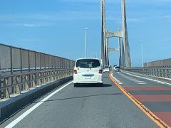 帰りは　東関東自動車道が開通したので　銚子大橋をわたり　父の実家の側を通り　潮来まで行きました